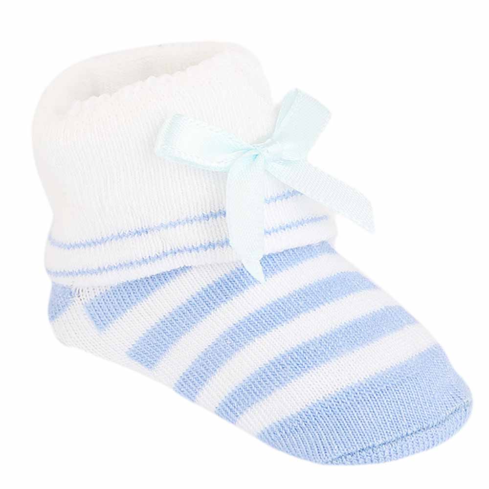Newborn Booties - Blue, Kids, NB Shoes And Socks, Chase Value, Chase Value