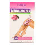 Fiabila Hari Removal Cold Wax Strips - Rose, Beauty & Personal Care, Hair Removal, Chase Value, Chase Value