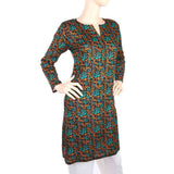 Women's Plain Kurti - Black, Women, Ready Kurtis, Chase Value, Chase Value