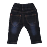 Newborn Girls Denim Pant C-11 - Dark Blue, Kids, NB Girls Shorts Skirts And Pants, Chase Value, Chase Value