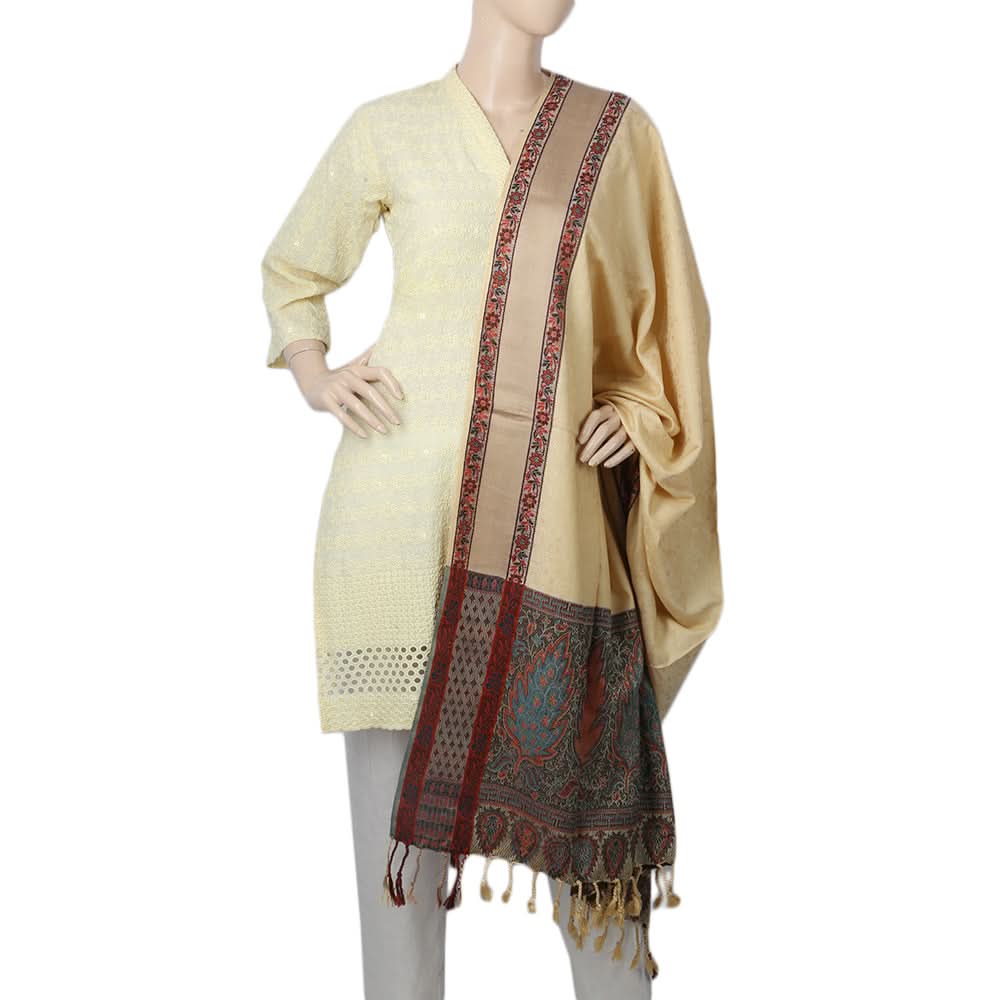 Women's Kastori Peoar Shawl - Green, Women, Shawls And Scarves, Chase Value, Chase Value