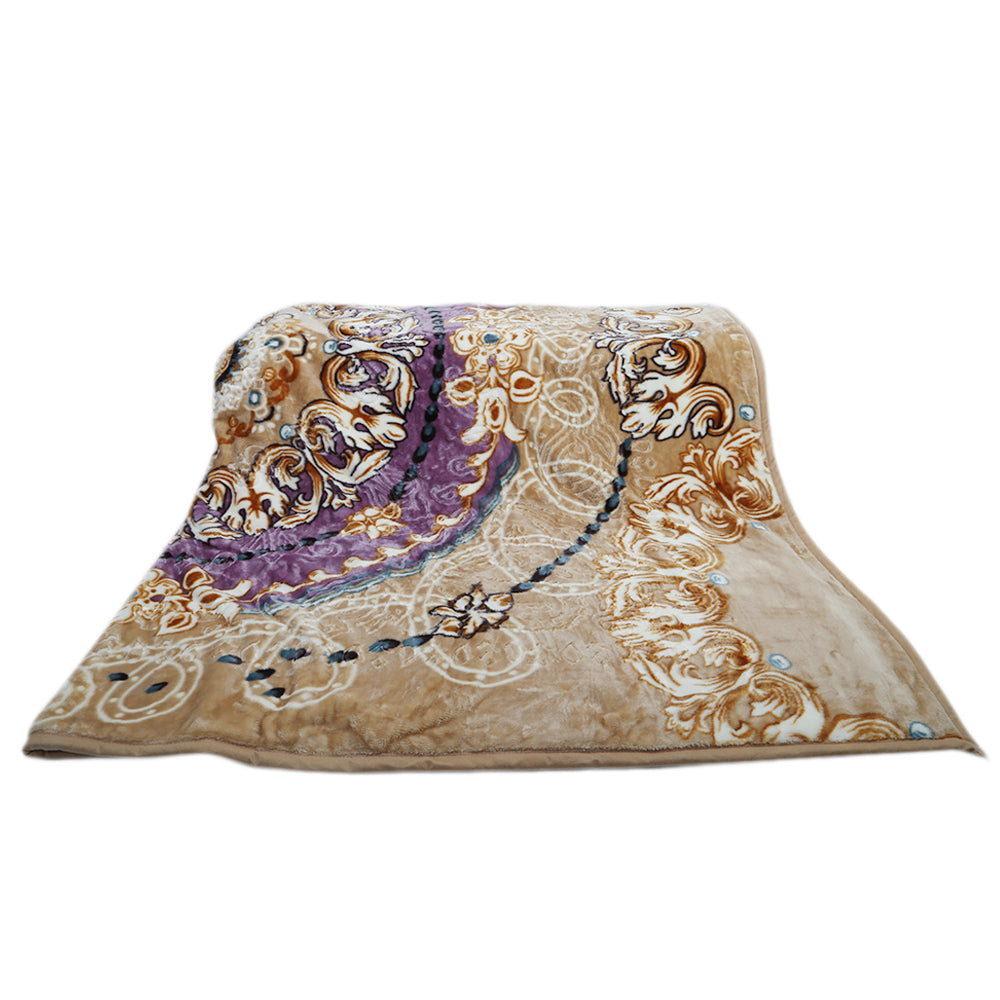 Double Bed Blanket Durex 2 PLY - Fawn, Home & Lifestyle, Blanket, Chase Value, Chase Value