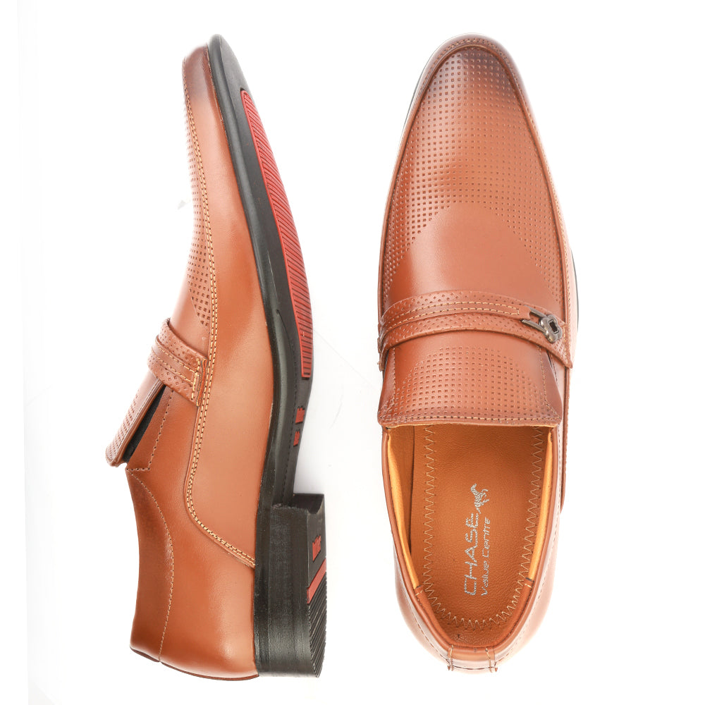 Men's Formal Shoes D-43 - Brown, Men, Formal Shoes, Chase Value, Chase Value