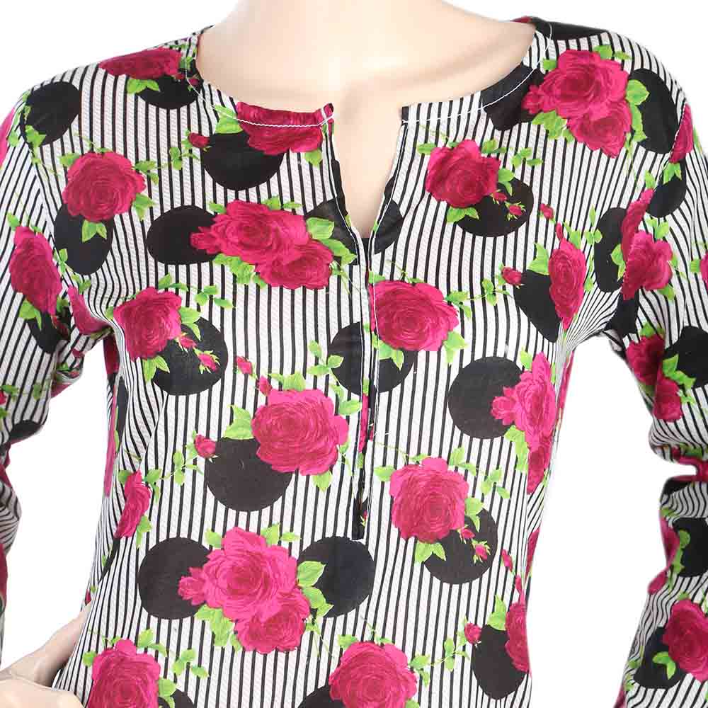 Women's Plain Kurti - Purple, Women, Ready Kurtis, Chase Value, Chase Value