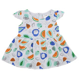 Newborn Girls Frock - Cyan, Kids, Newborn Girls Frocks, Chase Value, Chase Value
