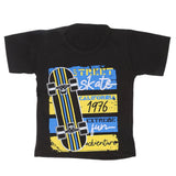 Boys Half Sleeves T-Shirt  14-24 - Black, Kids, Boys T-Shirts, Chase Value, Chase Value