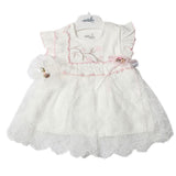 Newborn Girls Frock - White, Newborn Girls Frocks, Chase Value, Chase Value