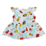 Newborn Girls Frock - Cyan, Kids, Newborn Girls Frocks, Chase Value, Chase Value