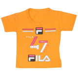 Boys Half Sleeves T-Shirt  14-24 - Orange, Kids, Boys T-Shirts, Chase Value, Chase Value