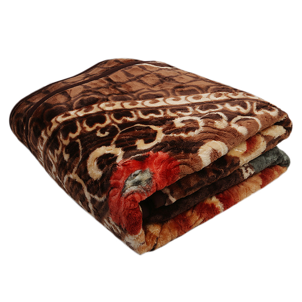 Double Bed Blanket Durex 2 Ply - Brown, Home & Lifestyle, Blanket, Durex, Chase Value