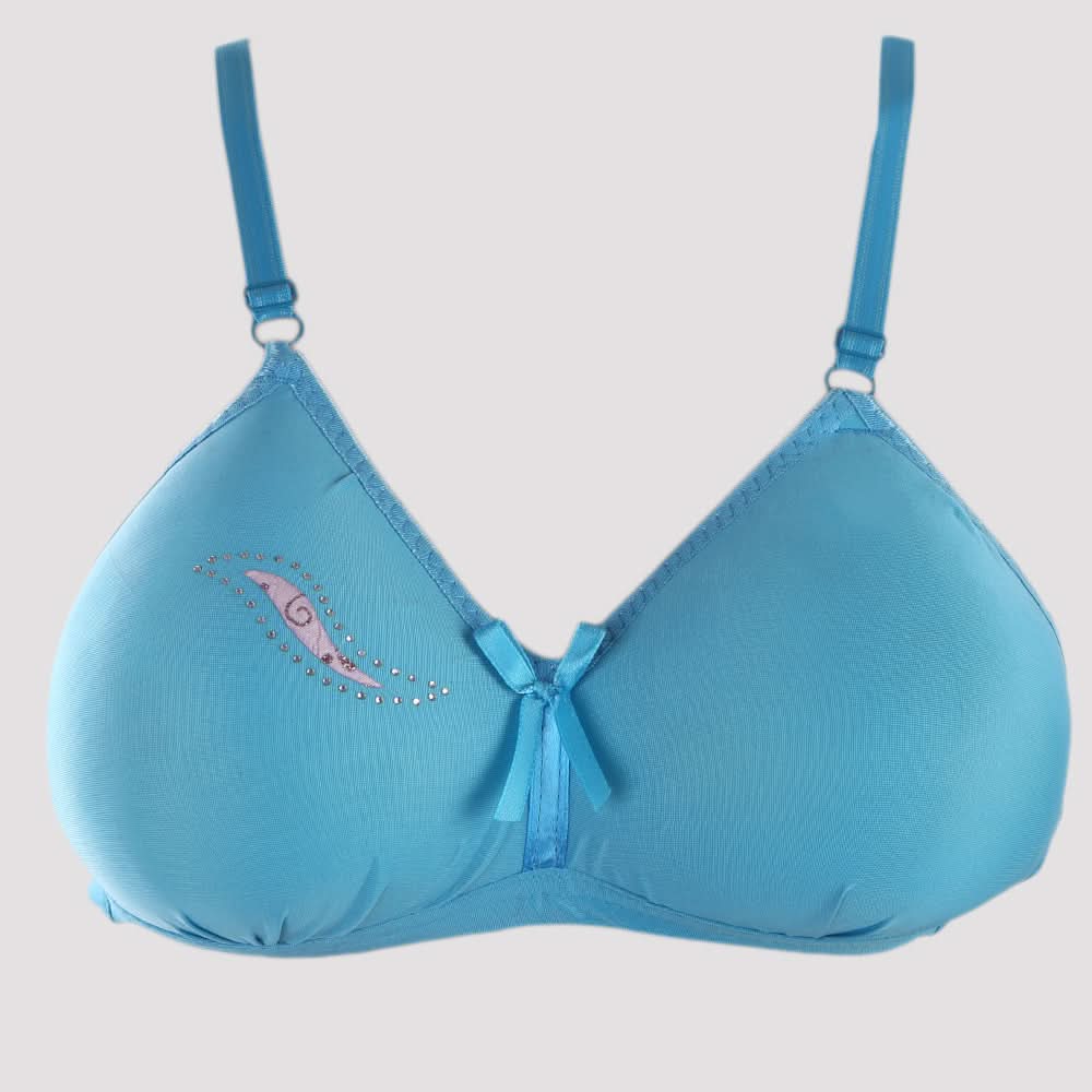 Women's Foam Bra - Sky Blue, Undergarments, Chase Value, Chase Value