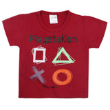Newborn Boys Half Sleeves T-Shirt - Maroon, Kids, Newborn Boys Shirts And T-Shirts, Chase Value, Chase Value