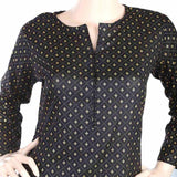 Women's Plain Kurti - Black, Women, Ready Kurtis, Chase Value, Chase Value