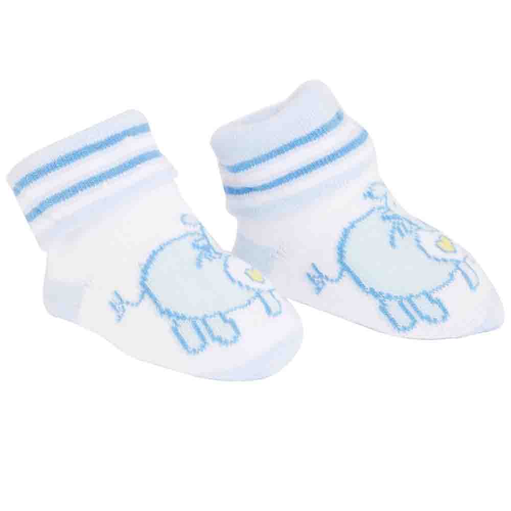 Newborn Booties - Blue, Kids, NB Shoes And Socks, Chase Value, Chase Value