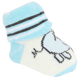 Newborn Booties - Sky Blue, Kids, NB Shoes And Socks, Chase Value, Chase Value