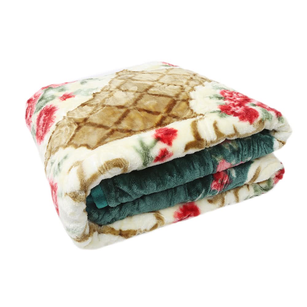 Single Bed Blanket Moro King 2 Ply - Multi, Home & Lifestyle, Blanket, Moro, Chase Value