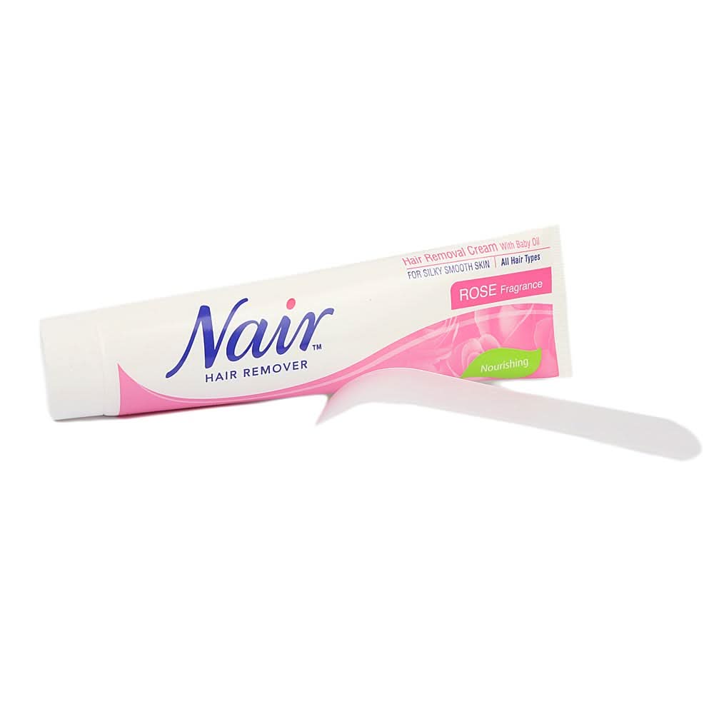 Nair Hair Remover Cream - Rose 110gm, Beauty & Personal Care, Hair Removal, Chase Value, Chase Value
