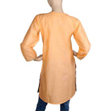 Women's Embroidered Kurti - Peach, Women, Ready Kurtis, Chase Value, Chase Value