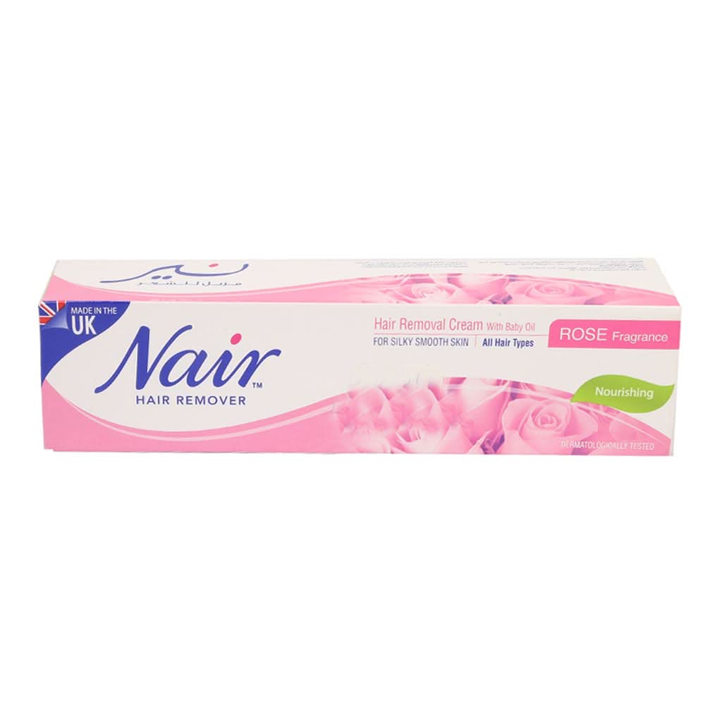 Nair Hair Remover Cream - Rose 110gm, Beauty & Personal Care, Hair Removal, Chase Value, Chase Value