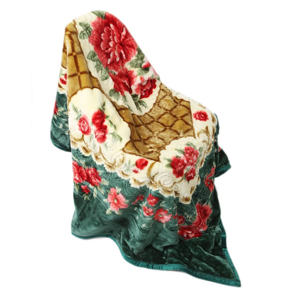 Single Bed Blanket Moro King 2 Ply - Multi, Home & Lifestyle, Blanket, Moro, Chase Value