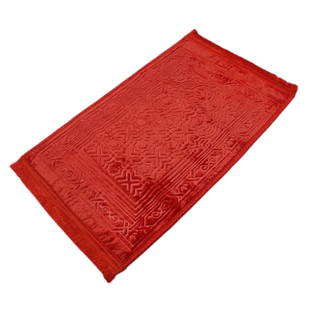 Ja-e-Namaz (Prayer Mat) - Red, Home & Lifestyle, Mats, Chase Value, Chase Value