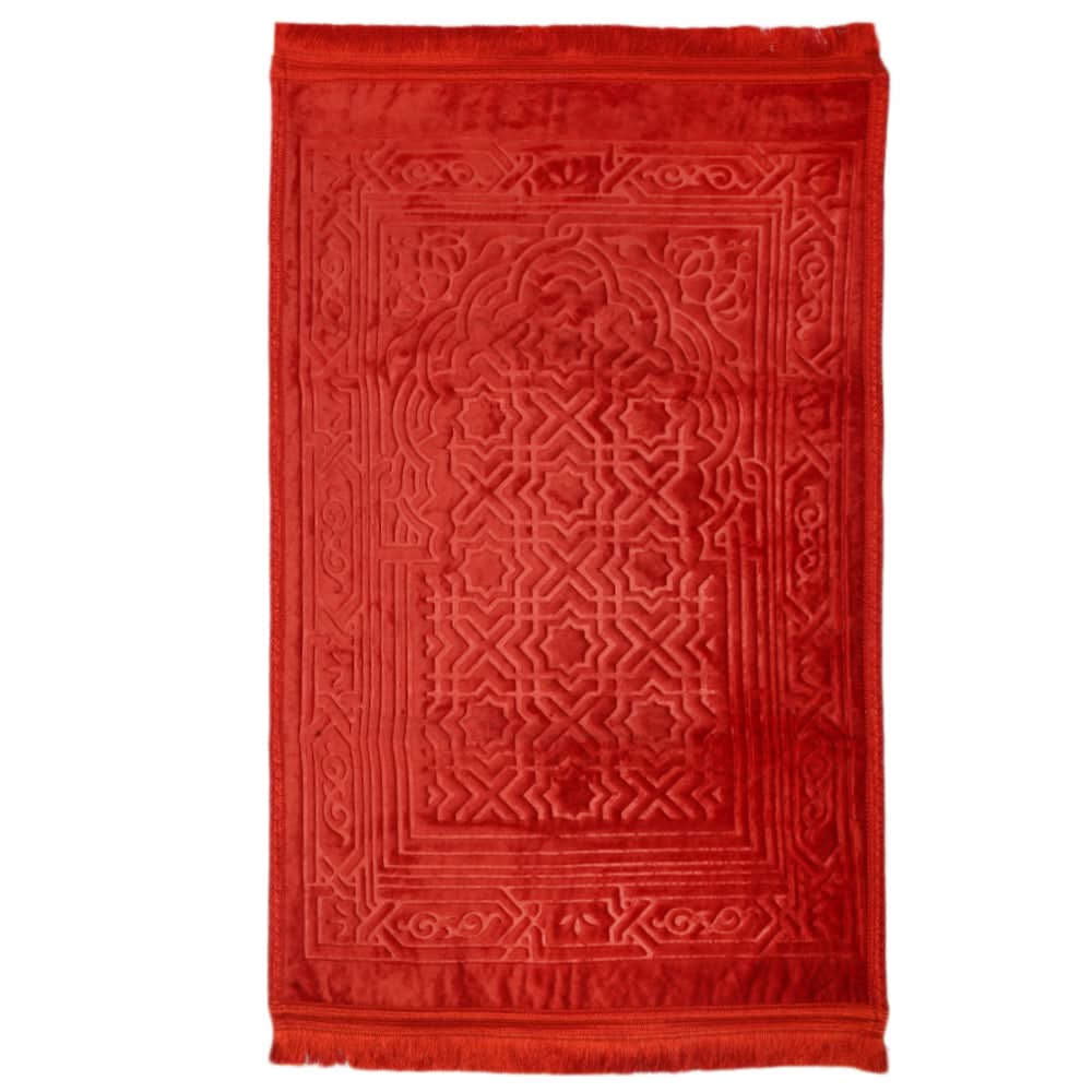 Ja-e-Namaz (Prayer Mat) - Red, Home & Lifestyle, Mats, Chase Value, Chase Value