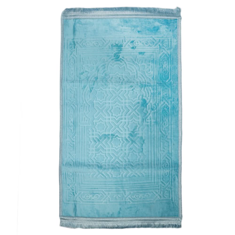 Ja-e-Namaz (Prayer Mat) - Cyan, Home & Lifestyle, Mats, Chase Value, Chase Value