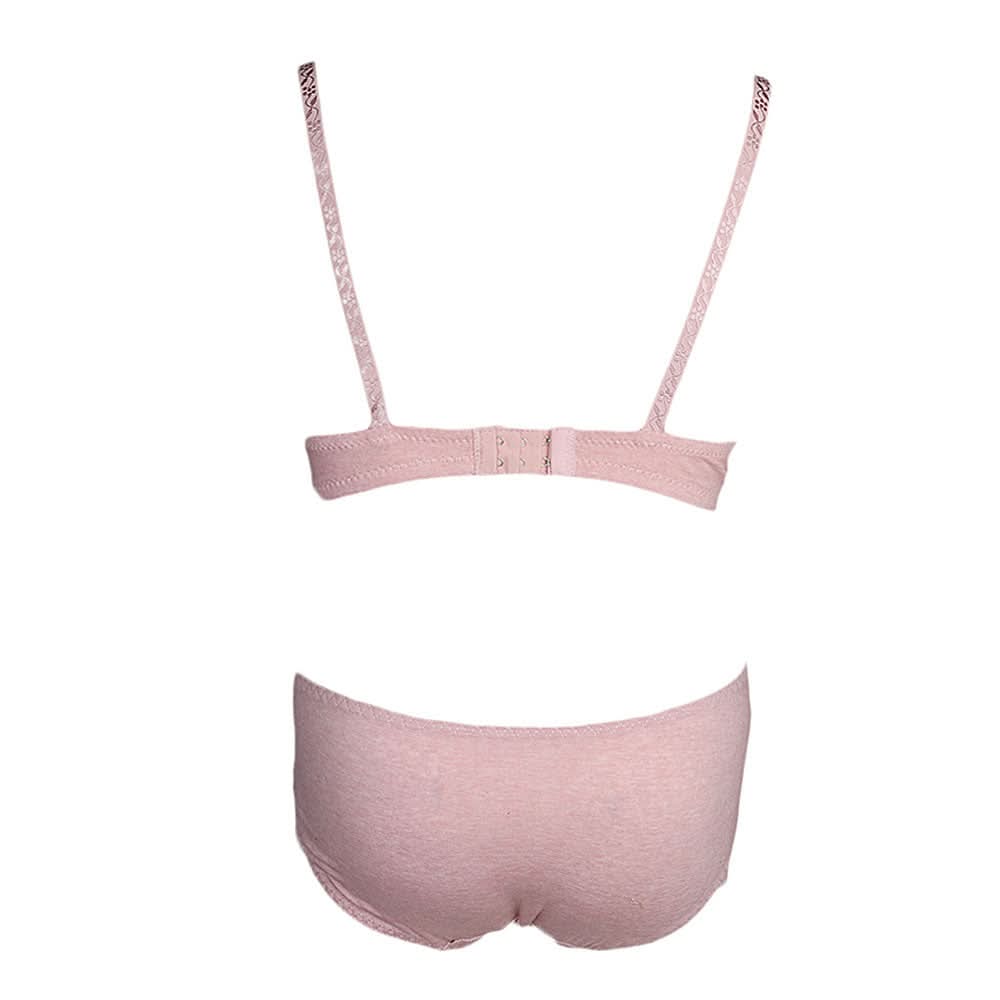 Women's Bra & Panty Set - D Pink, Women, Bra And Panty Sets, Chase Value, Chase Value