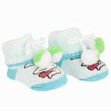 Newborn Booties - Sky Blue, Kids, NB Shoes And Socks, Chase Value, Chase Value