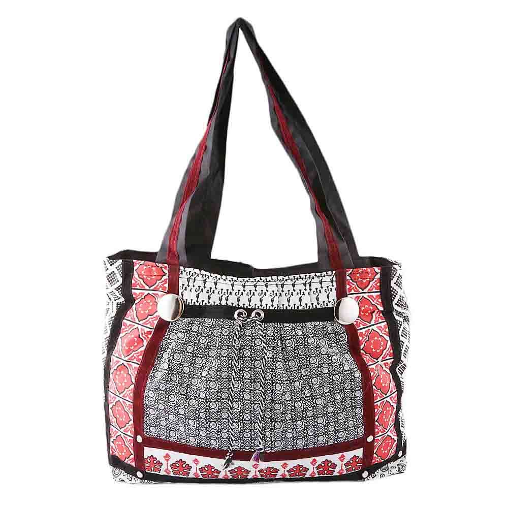 Women's Canvas Handbag (2125) - Black, Women, Bags, Chase Value, Chase Value