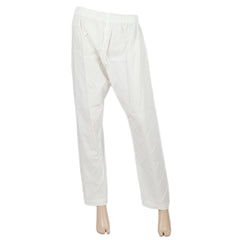 Women's Full Trouser - White, Women, Pants & Tights, Chase Value, Chase Value