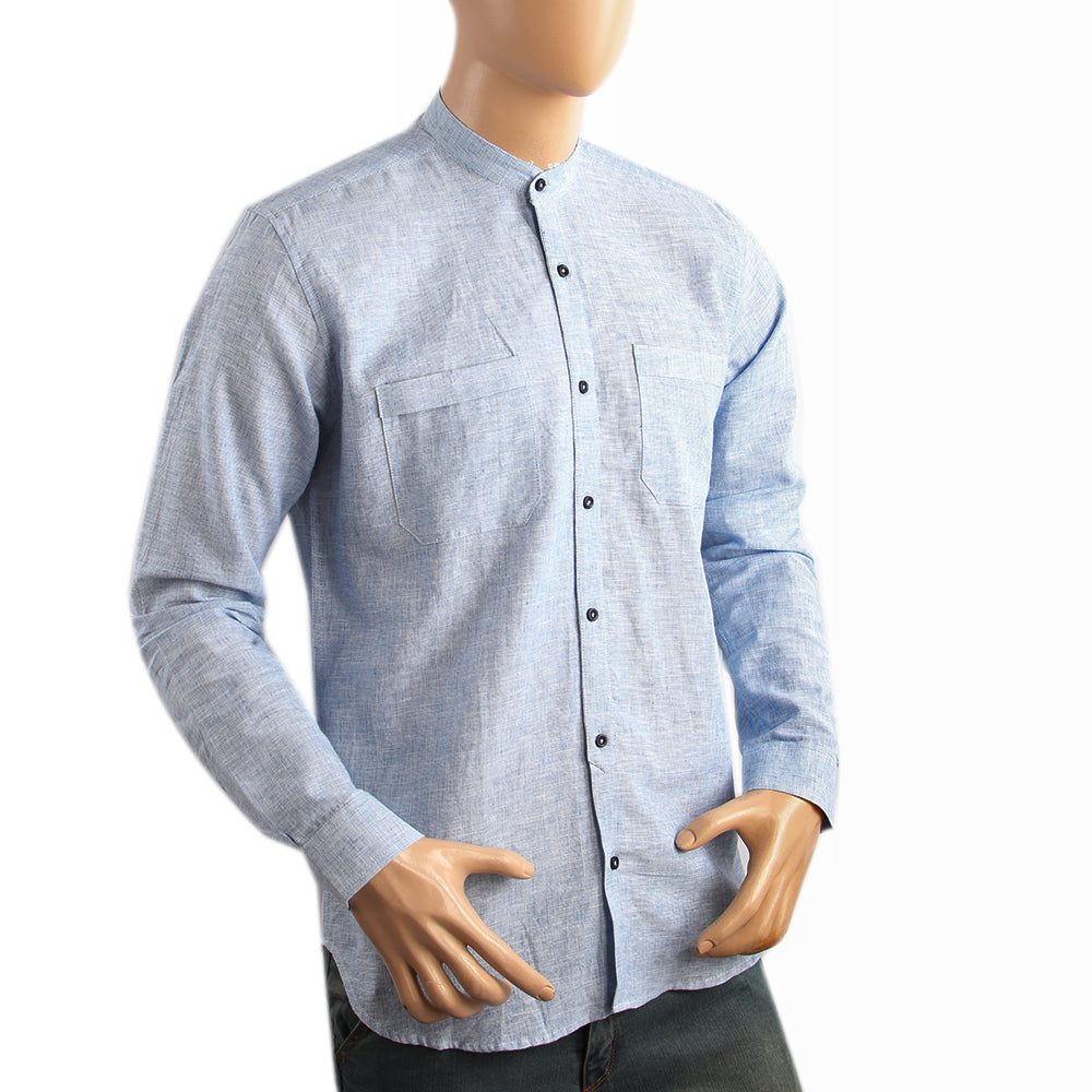Men's Casual Shirt - Sky Blue, Men's Shirts, Chase Value, Chase Value