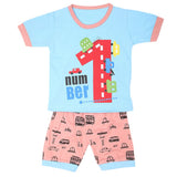 Boys Half Sleeves Suits  Sml 9098 - Blue, Kids, Boys Sets And Suits, Chase Value, Chase Value