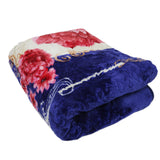 Double Bed Blanket Durex 2 PLY - Blue, Home & Lifestyle, Blanket, Chase Value, Chase Value