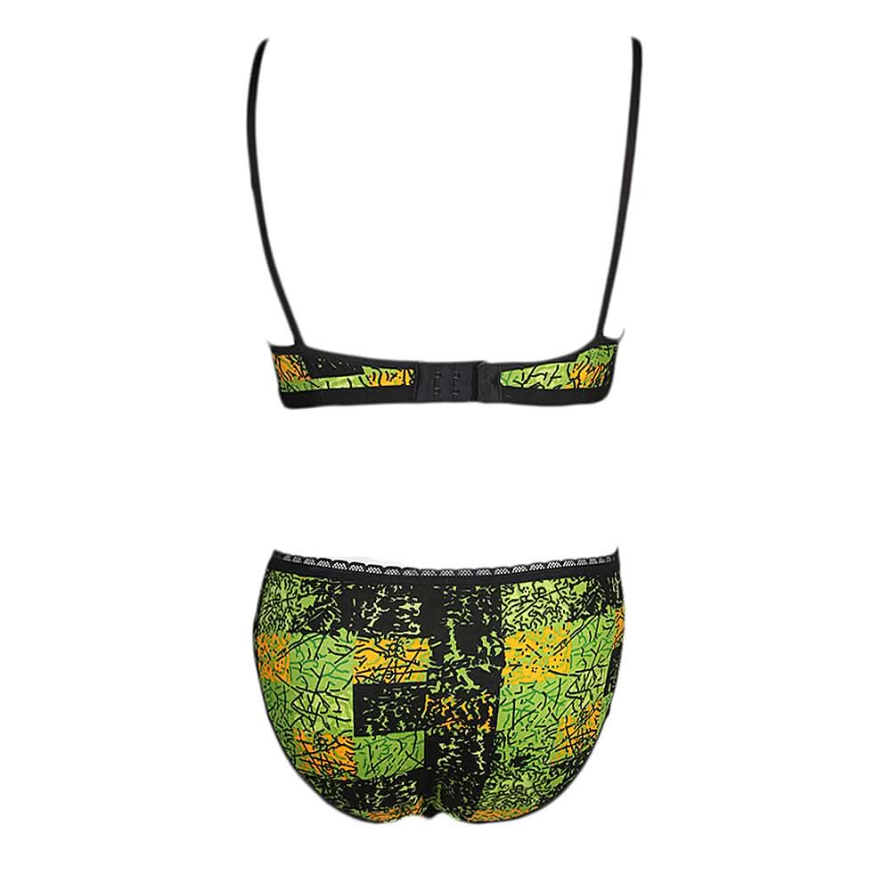 Women's Bra & Panty Set - Green, Women, Bra And Panty Sets, Chase Value, Chase Value