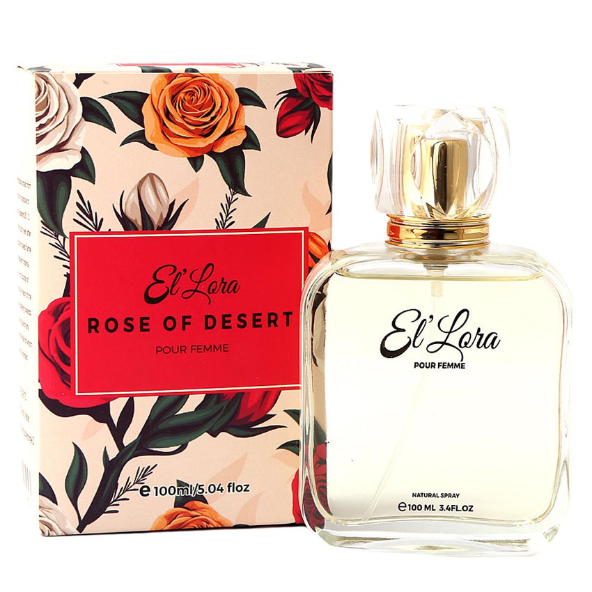 Ellora Rose Of Desert Perfume For Women - 100 ML, Beauty & Personal Care, Women Perfumes, Ellora, Chase Value