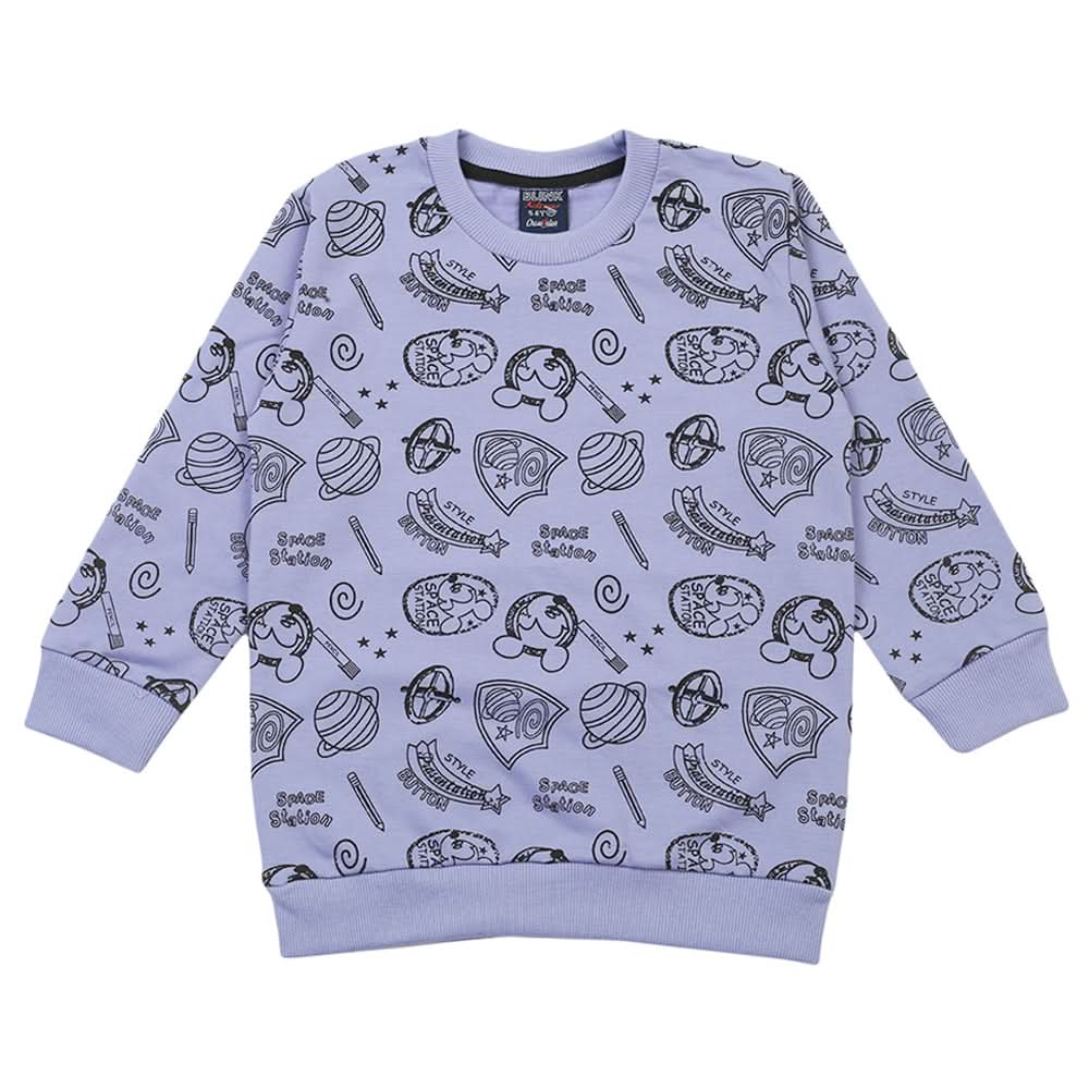 Boys Sweat Shirt - Light Purple, Women Sweatshirts & Hoodies, Chase Value, Chase Value