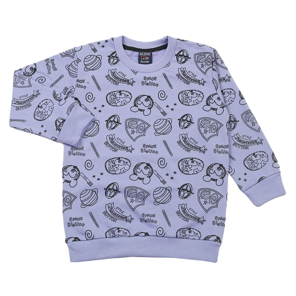 Boys Sweat Shirt - Light Purple, Women Sweatshirts & Hoodies, Chase Value, Chase Value