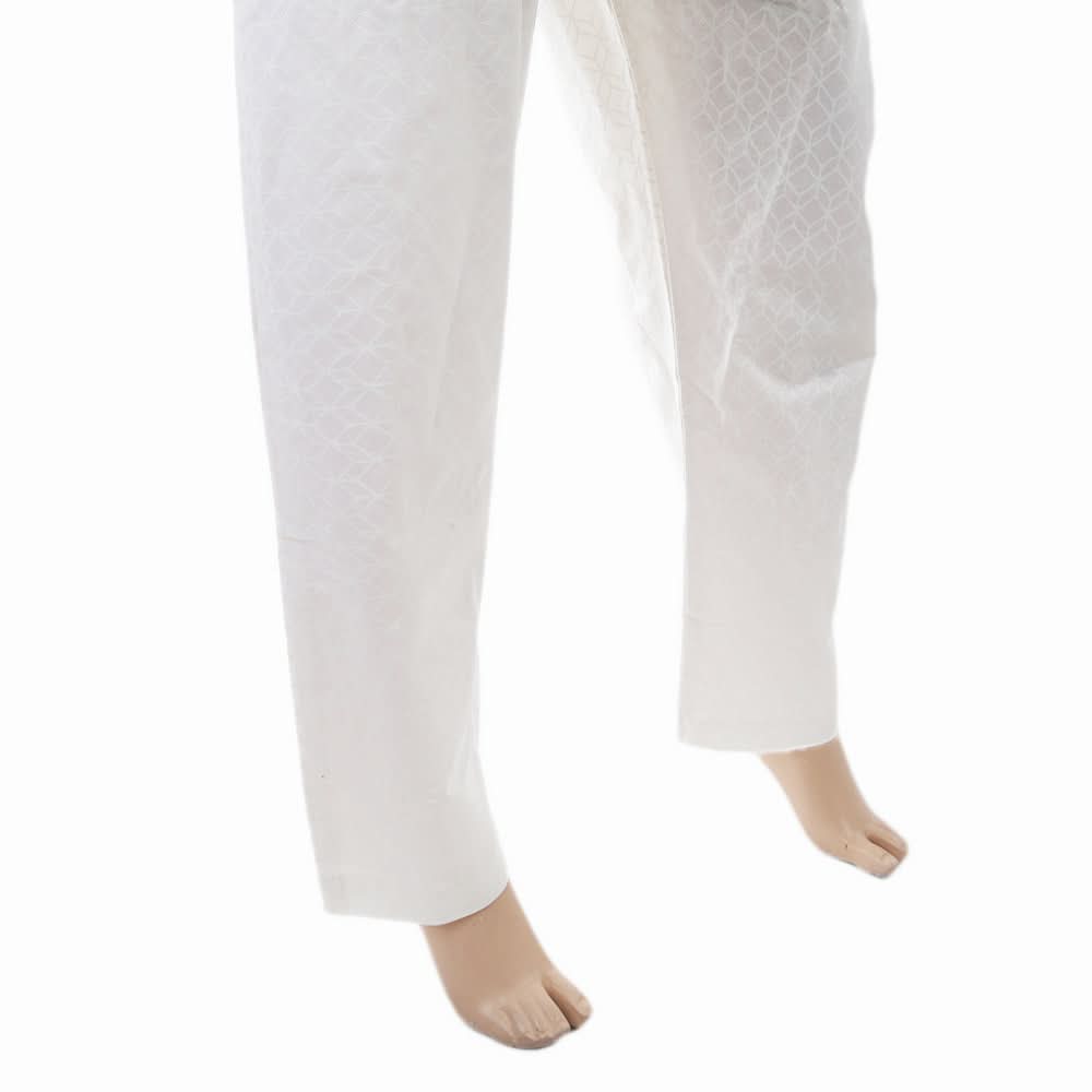 Women's Printed Trouser - White, Women, Pants & Tights, Chase Value, Chase Value