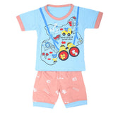 Boys Half Sleeves Suits  Sml 9099 - Blue, Kids, Boys Sets And Suits, Chase Value, Chase Value