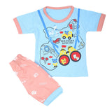 Boys Half Sleeves Suits  Sml 9099 - Blue, Kids, Boys Sets And Suits, Chase Value, Chase Value