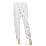 Women's Embroidered Trouser - White, Women, Pants & Tights, Chase Value, Chase Value
