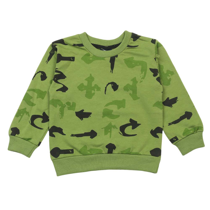 Boys Sweat Shirt - Green, Women Sweatshirts & Hoodies, Chase Value, Chase Value