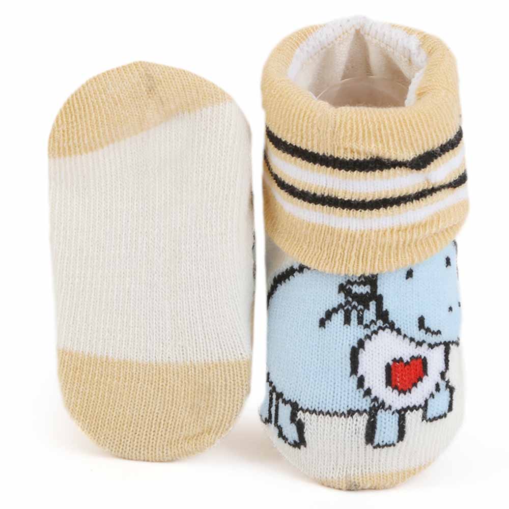 Newborn Booties - Beige, Kids, NB Shoes And Socks, Chase Value, Chase Value