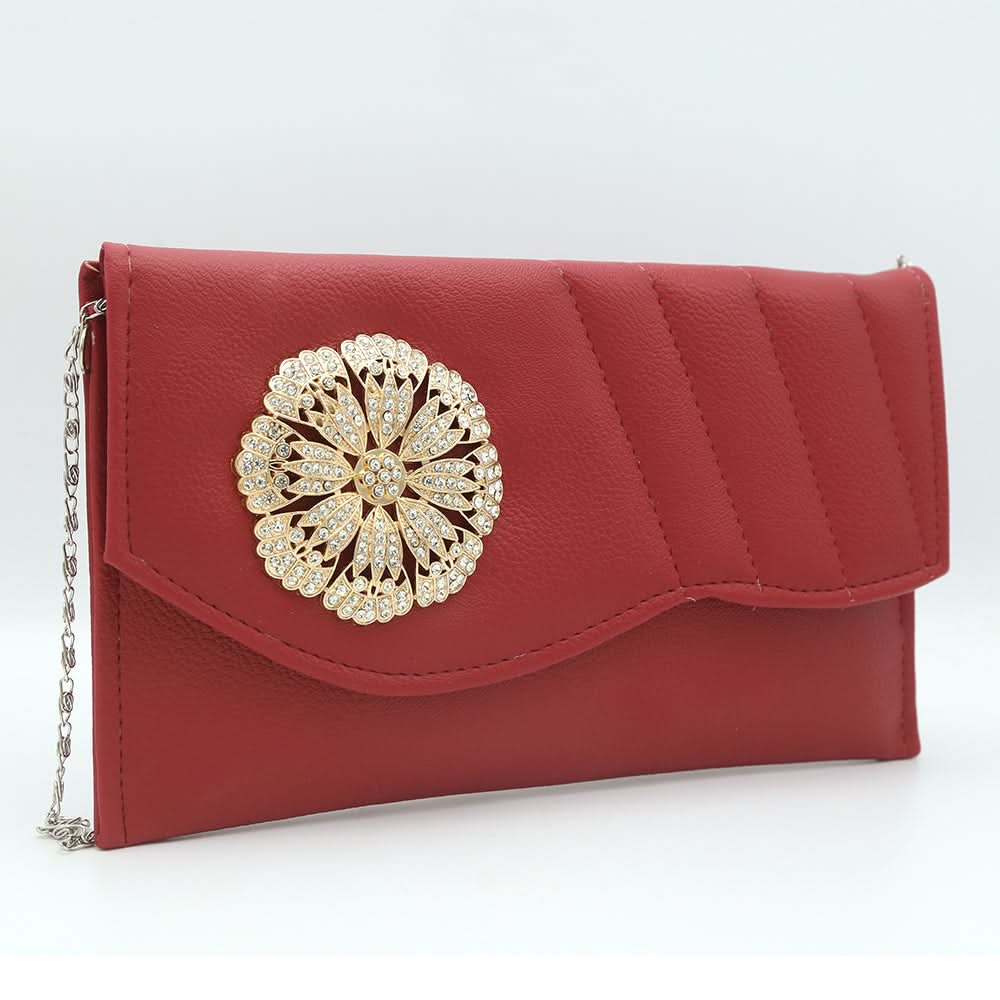 Women's Clutch 1989 - Maroon, Women, Clutches, Chase Value, Chase Value