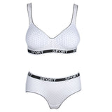 Women's Sports Bra Set (Z-166) - White, Undergarments, Chase Value, Chase Value