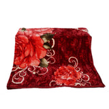 Single Bed Blanket Moro King 2 Ply - Red, Home & Lifestyle, Blanket, Moro, Chase Value