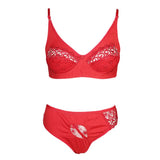Women's Panty & Bra Set - Red, Women, Bra And Panty Sets, Chase Value, Chase Value