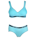 Women's Sports Bra Set (Z-166) - Light Blue, Undergarments, Chase Value, Chase Value