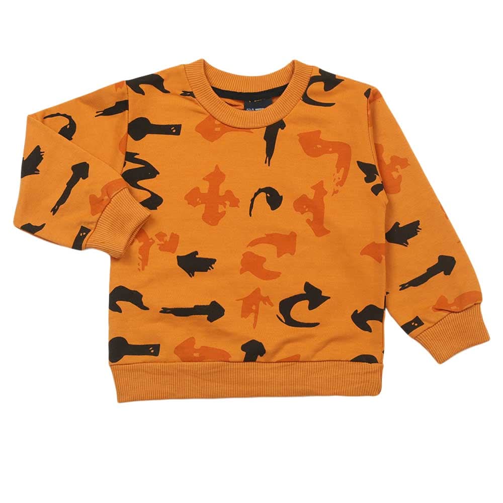 Boys Sweat Shirt - Mustard, Boys Hoodies & Sweat Shirts, Chase Value, Chase Value